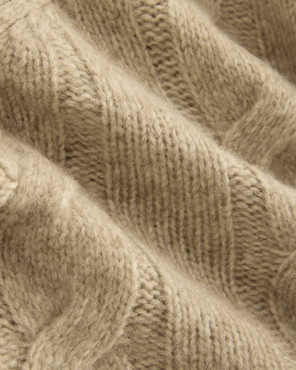 Cloud Cable Cardigan | Heathered Oatmeal