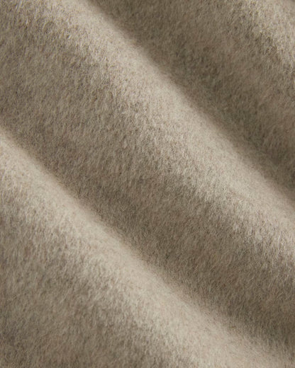 ReWool Short Peacoat | Heather Wheat