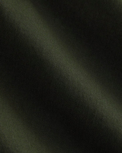 Cotton Twill Chino | Dark Green