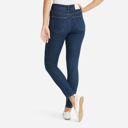 The Authentic Stretch High-Rise Skinny | Dark Blue Wash | 28.5" Inseam