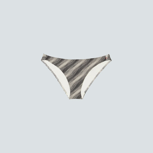 The Bikini Bottom |  Black / Canvas