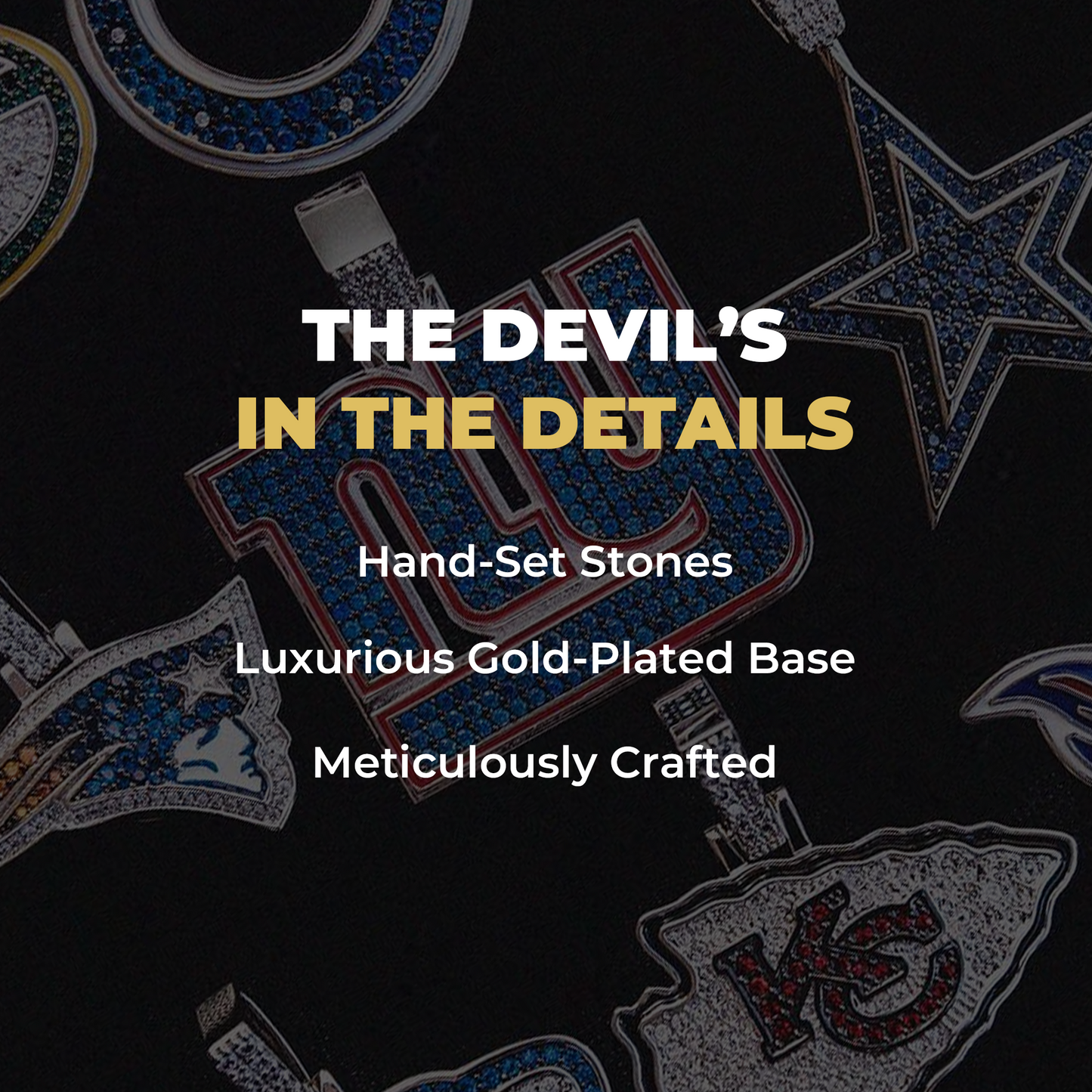 Dallas Cowboys Official NFL Micro Logo Pendant