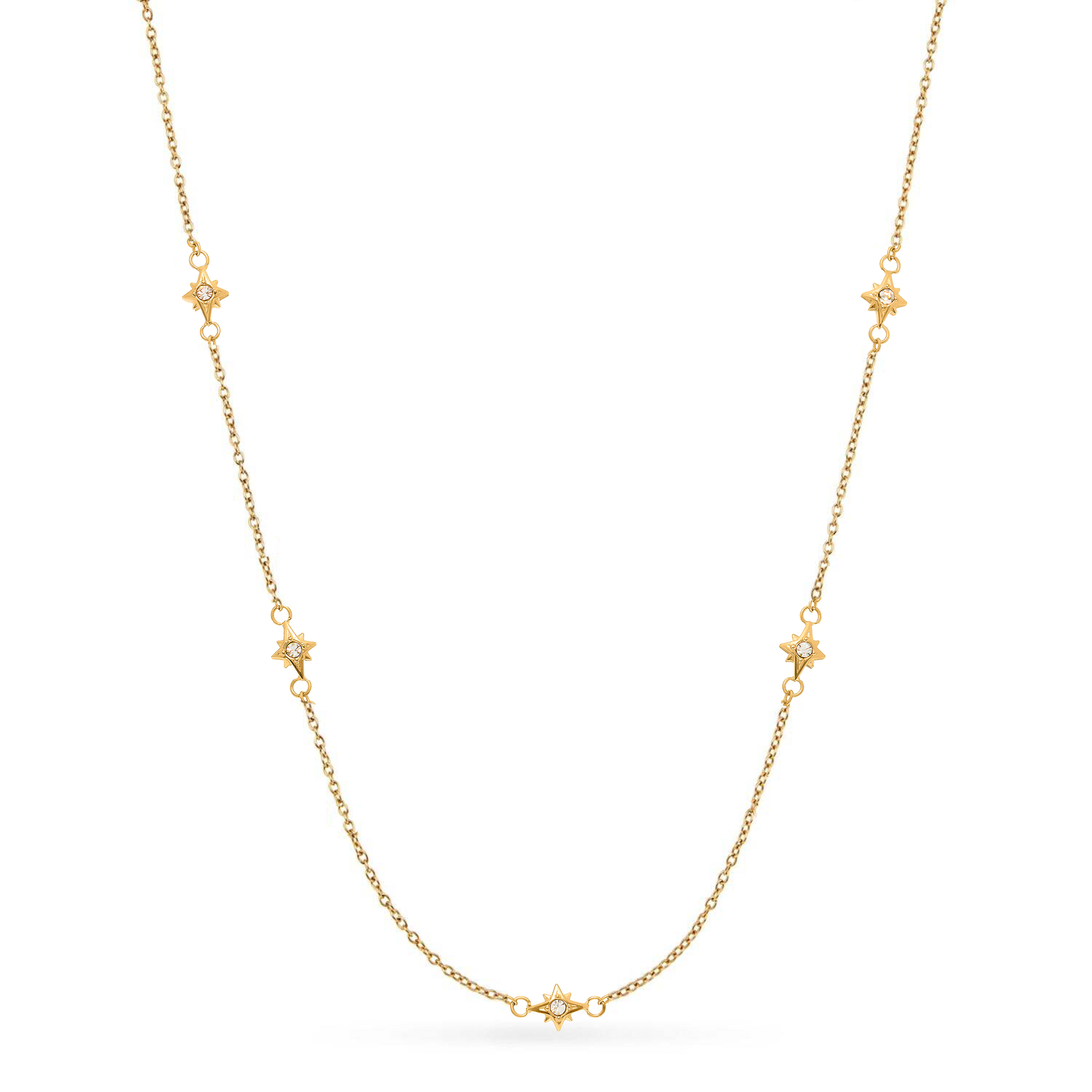 Written In The Stars Chain Necklace (Gold)