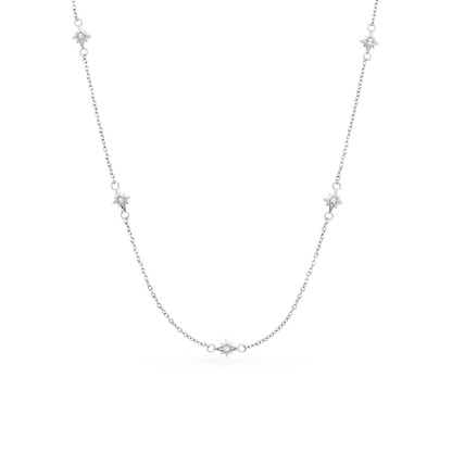 Written In The Stars Locket Necklace (Silver)