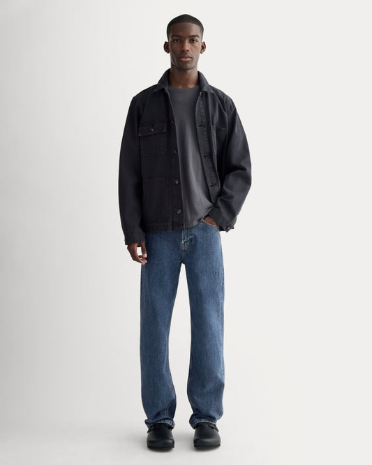 The '90s Loose Straight Jean | Medium Blue