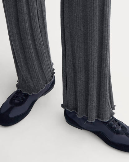 Lounge Rib Pant | Heathered Soot